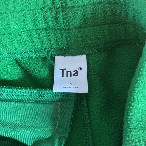 Fleece aritzia Kelly green jogger - Picture 3 of 4